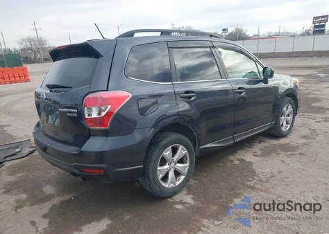 2015 Subaru Forester 2.5I Limited из США, поврежденный, VIN JF2SJAHC4FH501382